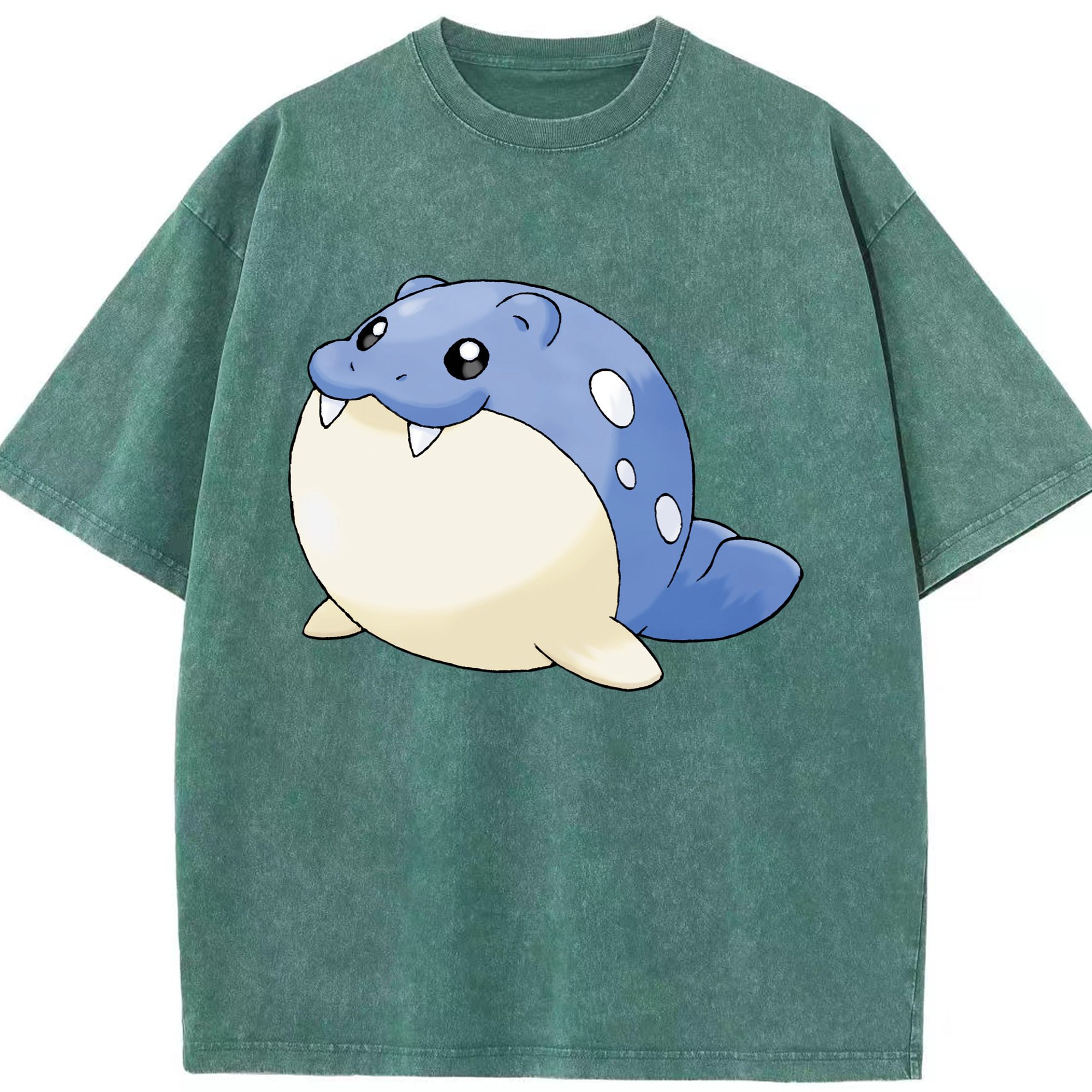 （画像用） ポケットモンスター Pokémon 綿100% ヴィンテージ風 半袖Tシャツ（フロントプリント）